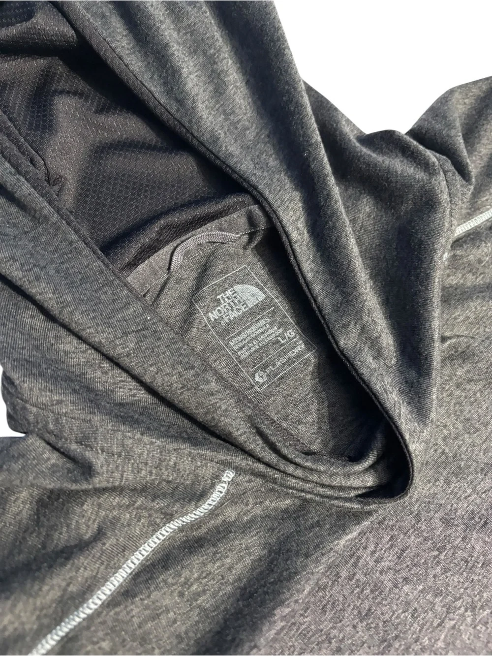 The North Face FlashDry Lightweight Hoodie Gray Men’s Large